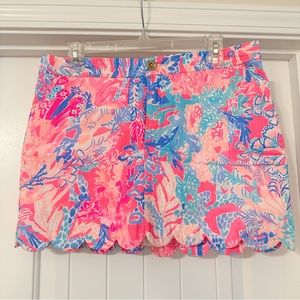 Lilly Pulitzer Colette Skort Pink Aquadesiac